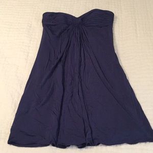Laundry slinky strapless mini dress